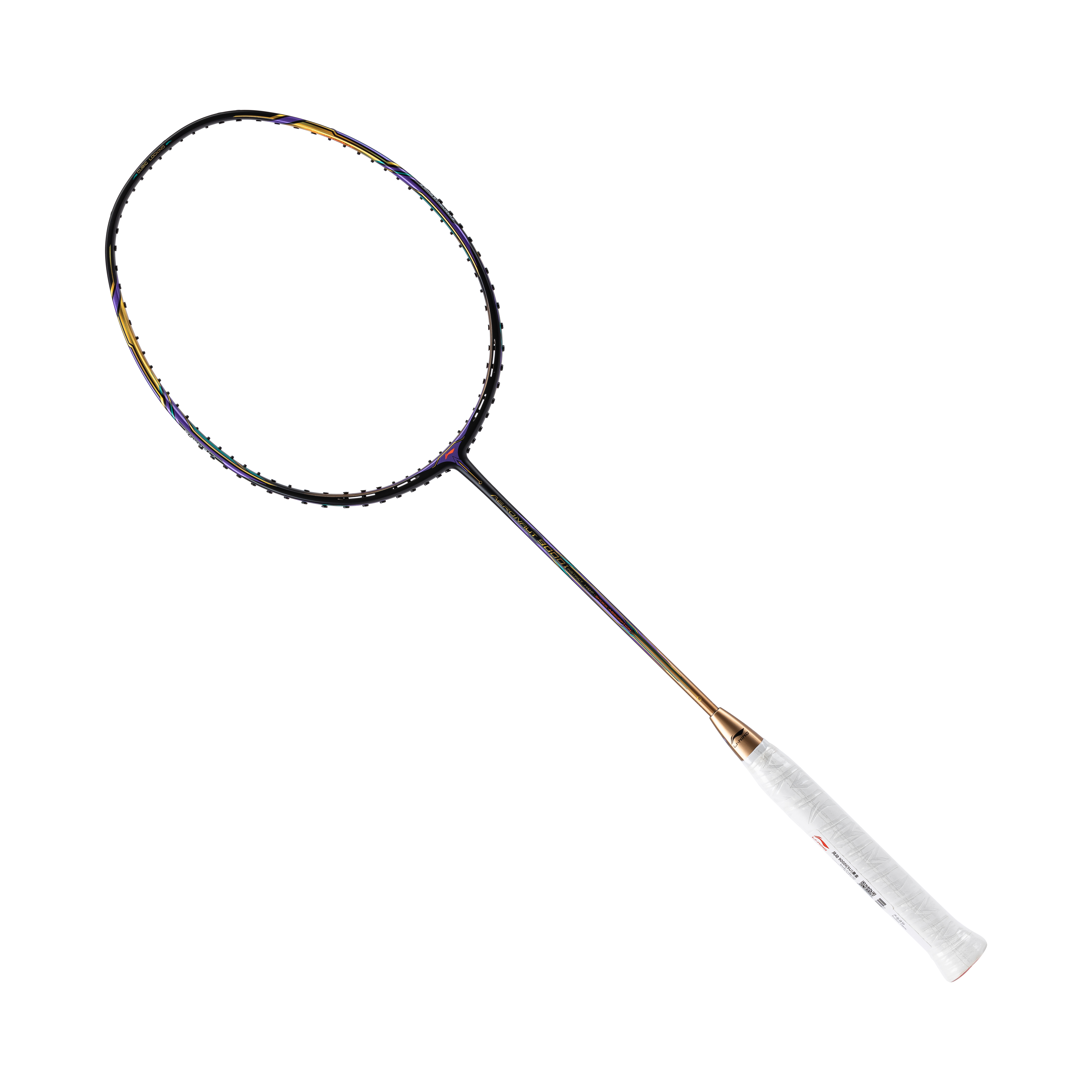 Li-Ning Aeronaut 9000I Badminton Racket - Black/Gold